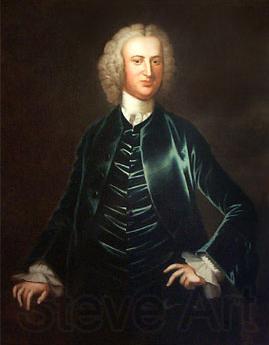 John Wollaston Portrait of Bendict Calvert Maryland politician and planter